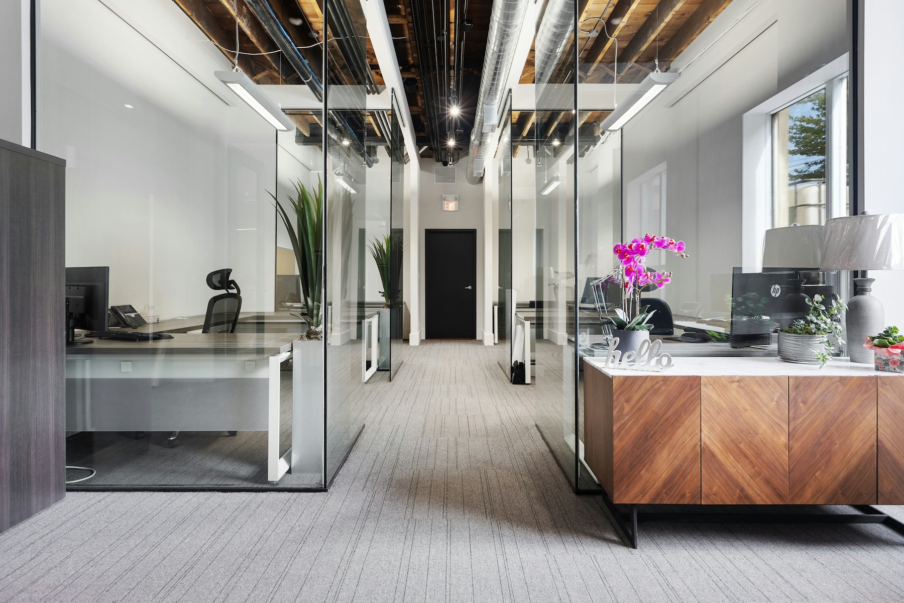 Modern office layout