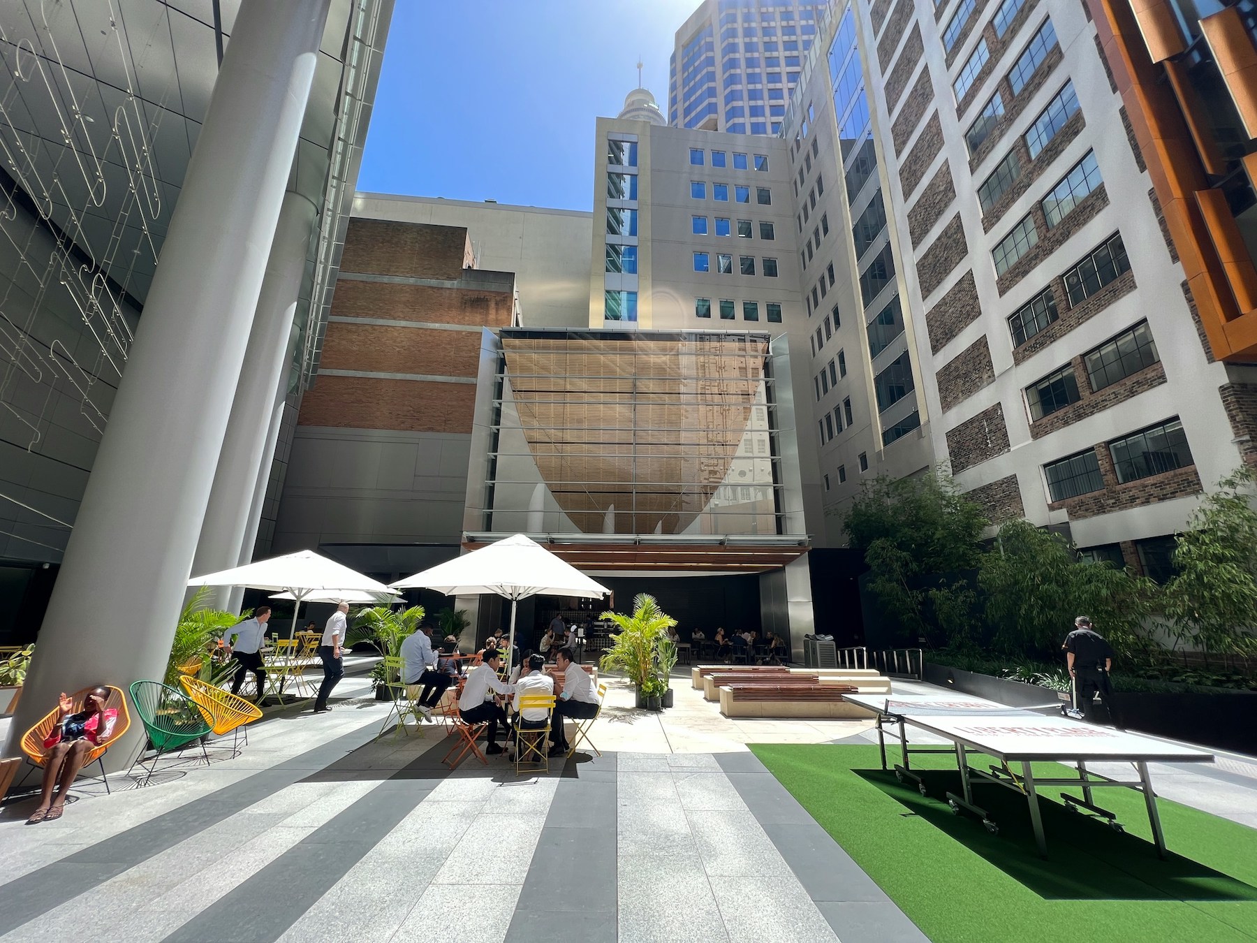 Office precinct in Brisbane